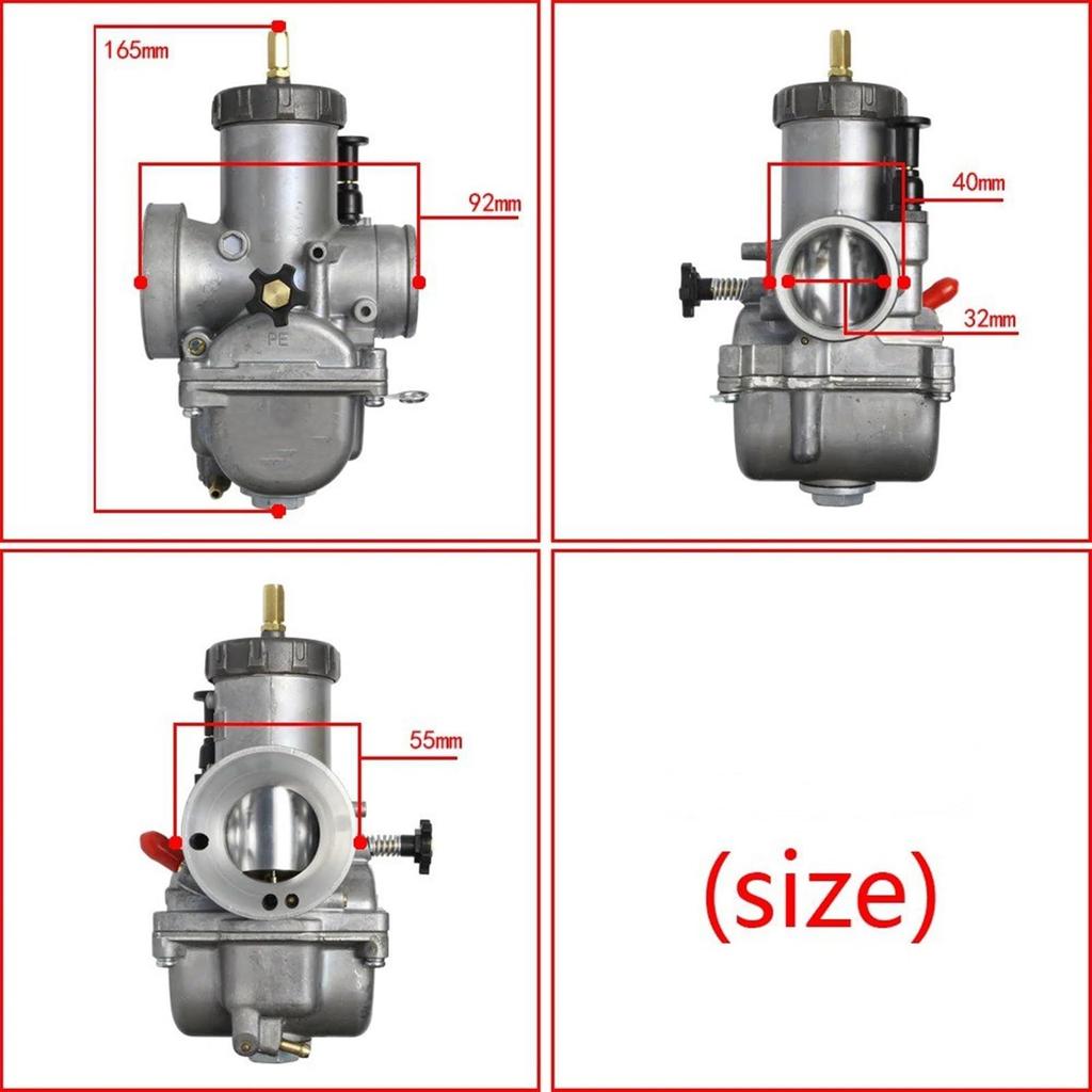 PE32 PE34 Carburetor Carburetor PWK KSR NSR Pe 200cc - 450cc 2/4 Stroke Engine
