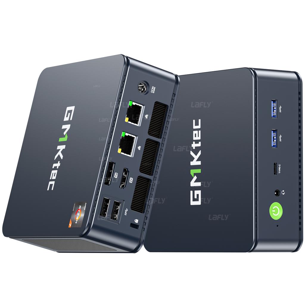 GMKtec M5 Plus Ryzen 7 5825U Mini PC Win11 Pro DDR4 SO-DIMM NVMe M.2 SSD WiFi6E BT5.2 Tri-Display Desktop Office Gaming Computer