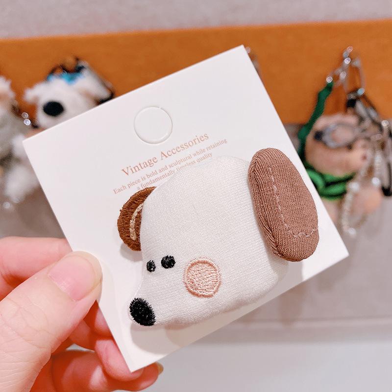Urocze materiałowe grzybki spinki do włosów dla dzieci dziewczynek klips do włosów opaska spinki akcesoria wsuwka nakrycie głowy ozdoba głowy