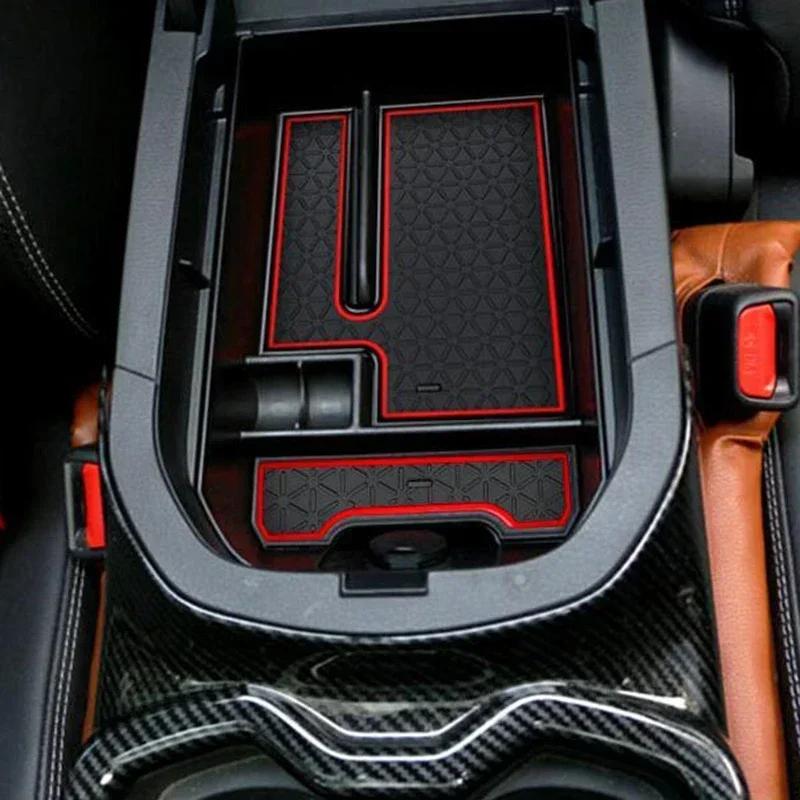 For Toyota Rav4 Central Storage Box Armrest Glove Holder Plate Car Container Organizer Car Accessories