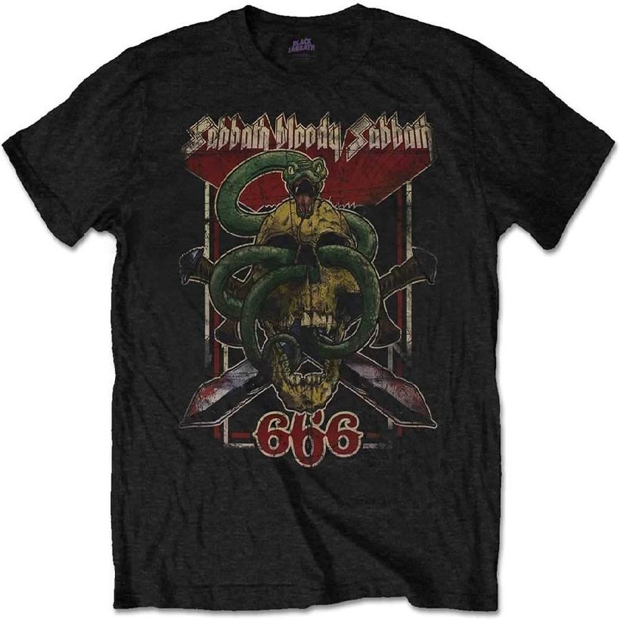 Black Sabbath Men s Bloody Sabbath 666 T-Shirt XX-Large Black S