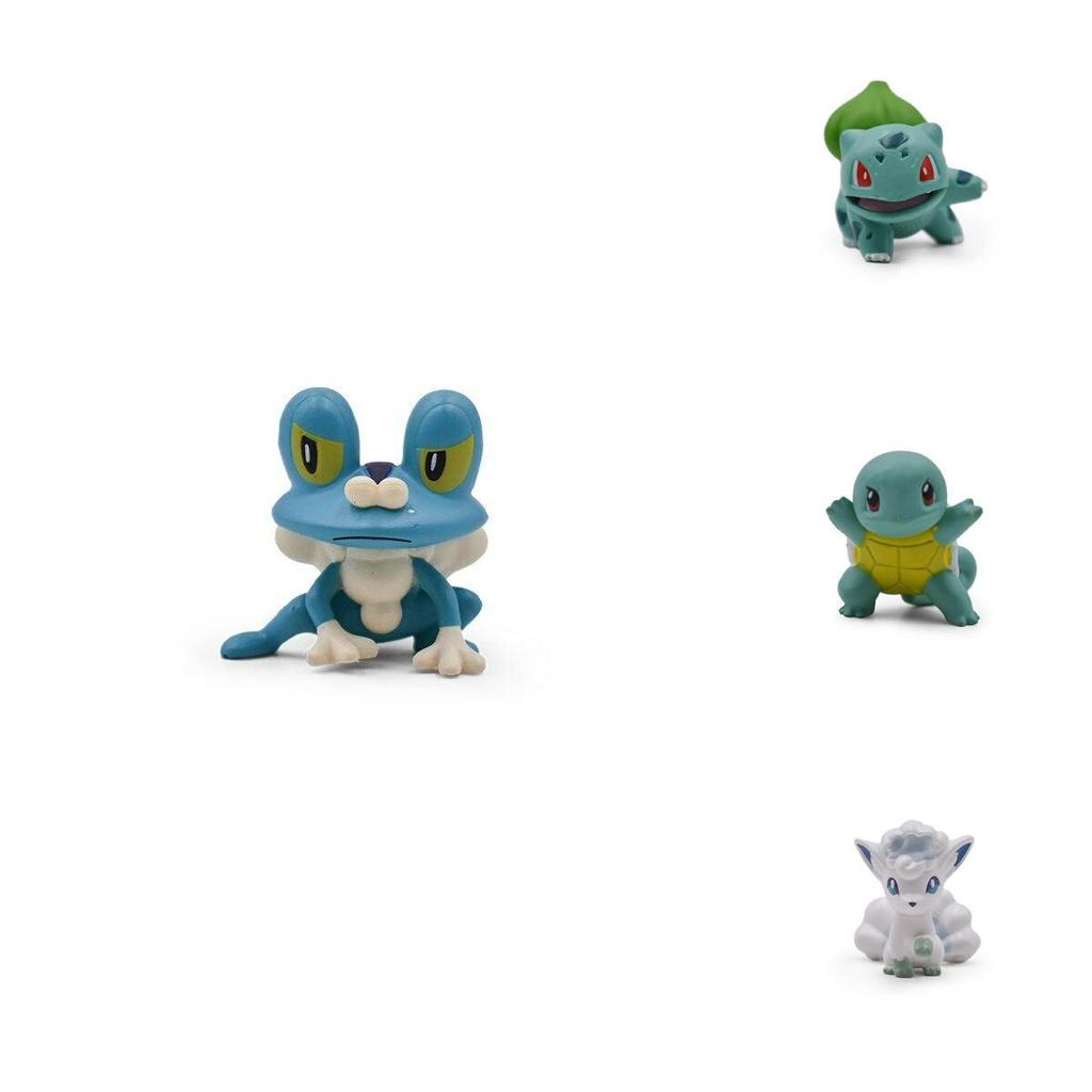 Exquisite 4cm Pokemon Character Anime Action Toy Figure Model Featuring Charmander Cubone Bulbasaur