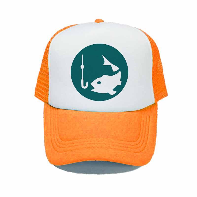 Animal Fish Farm Snapback Trucker Hat Cap Jalan Kuari Fisherman Bone Dad Hats Original Mike Trout Fish Mesh Hunting Hat YY339