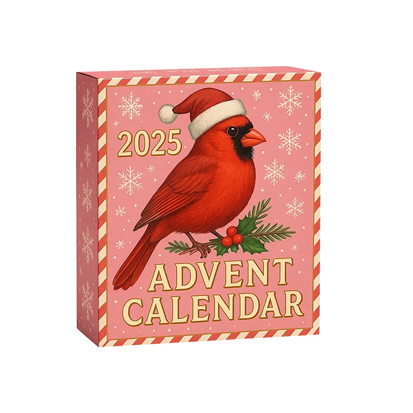 

Arrival Calendar Includes 24 Arrival Calendars, Countdown Calendar, And Surprise Collectibles One Size червоний
