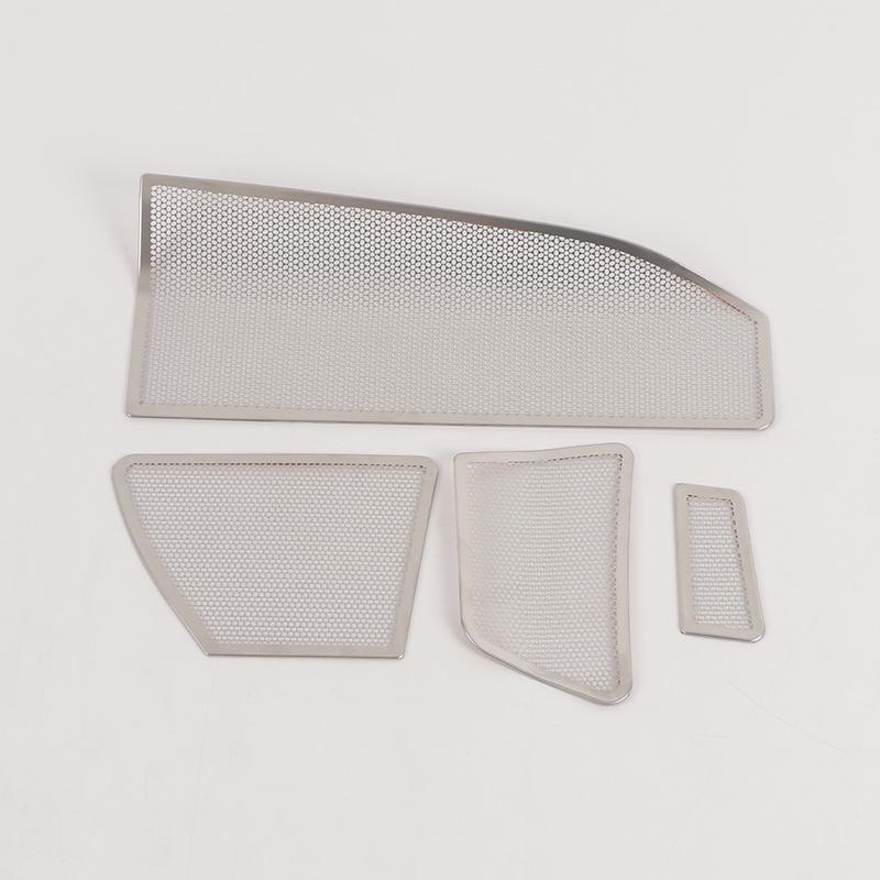 Stainless Steel Speaker Cover for Leapmotor 23 C01 Front Hood