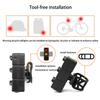 Bikes Rear Light Turn Signals Wireless Remote Brake Charging Weatherproofed for Mountain Bikes Scooters