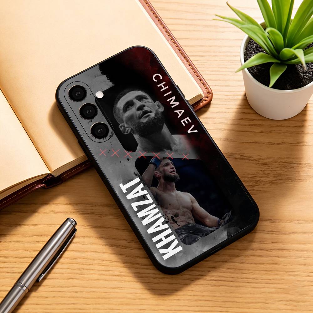 

the eagle K-Khamzat Chimaev Phone Case For Samsung Galaxy A73,A72,A71,A70,A53,A52,A51,Others Soft Black Cover Samsung a13 5g
