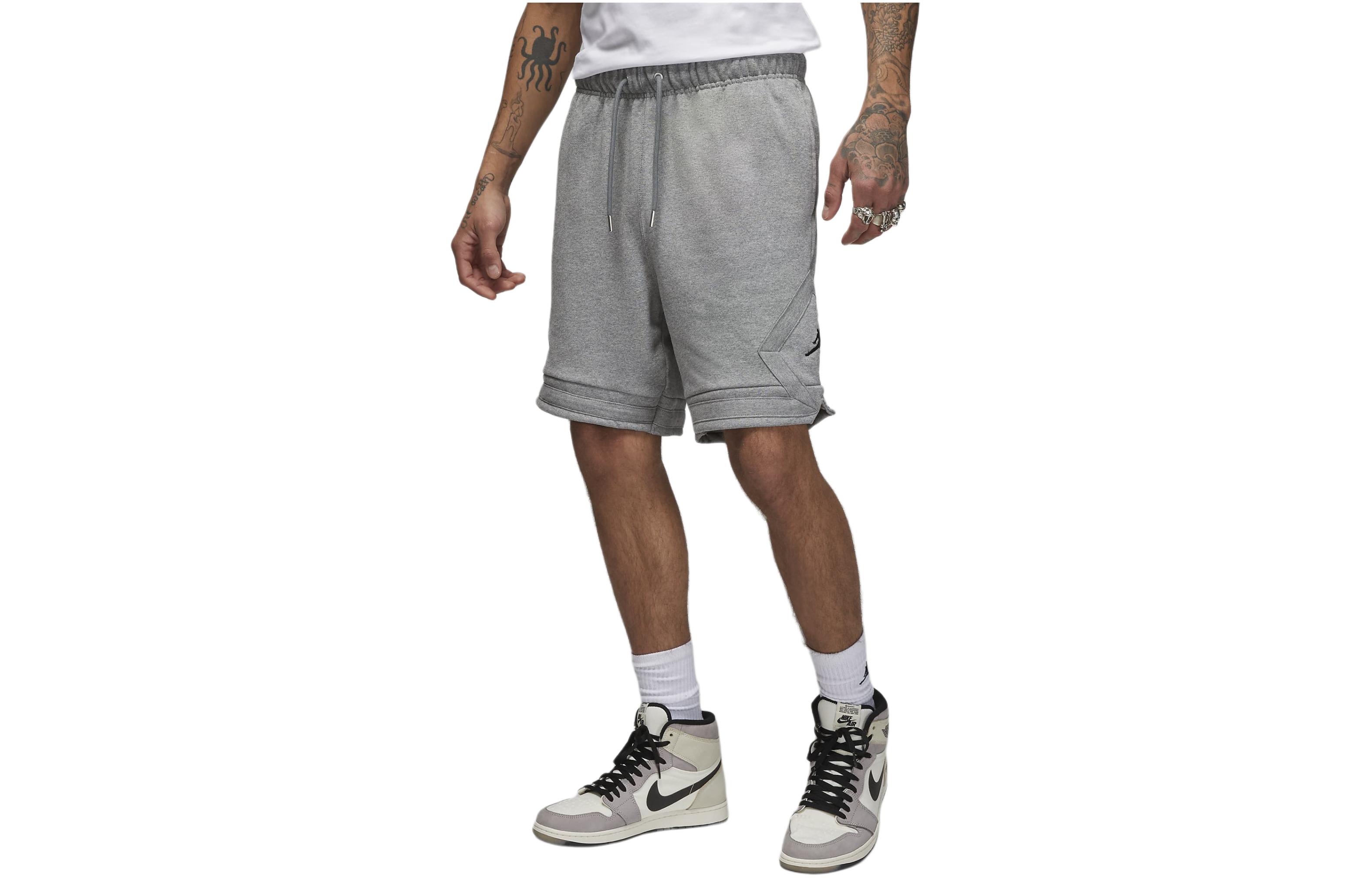 Jordan Flight Fleece Casual Shorts Men s Gray DQ7472-092 M