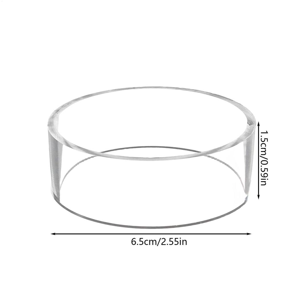 Acrylic Ball Display Stand Round Ring Ball Holder Football Stand Basketball Holder Ball Display Holder for Basketball Volleyball