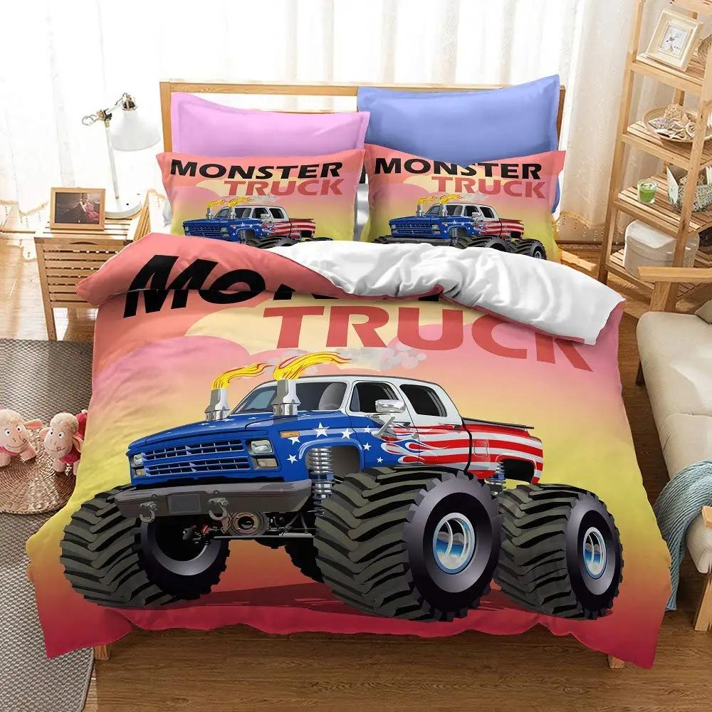 Military Truck Duvet Cover Army Camo for Men Camouflage Car for Kids Boys Bedroom Decoration Green Troop Transport Truck Vehicle