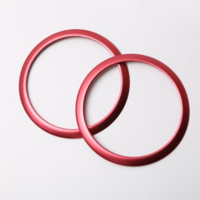 Car Door Speaker Ring Sound Decorations Loudspeaker Trim Car Accessories for E90 3 Series 320 325 2005-2012 Car Styling