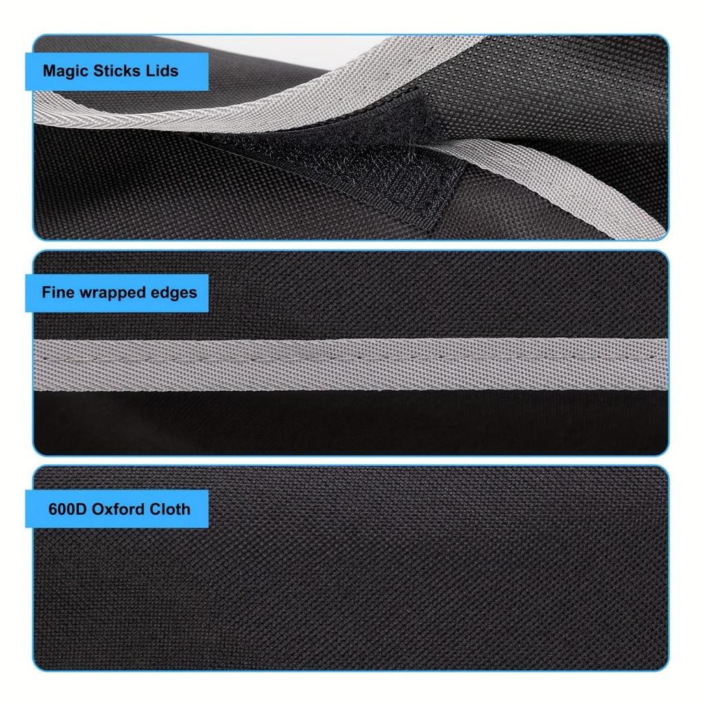 General Motors Car Seat Back Storage Bag Large Capacity 600D Oxford Fabric Multi-Pocket