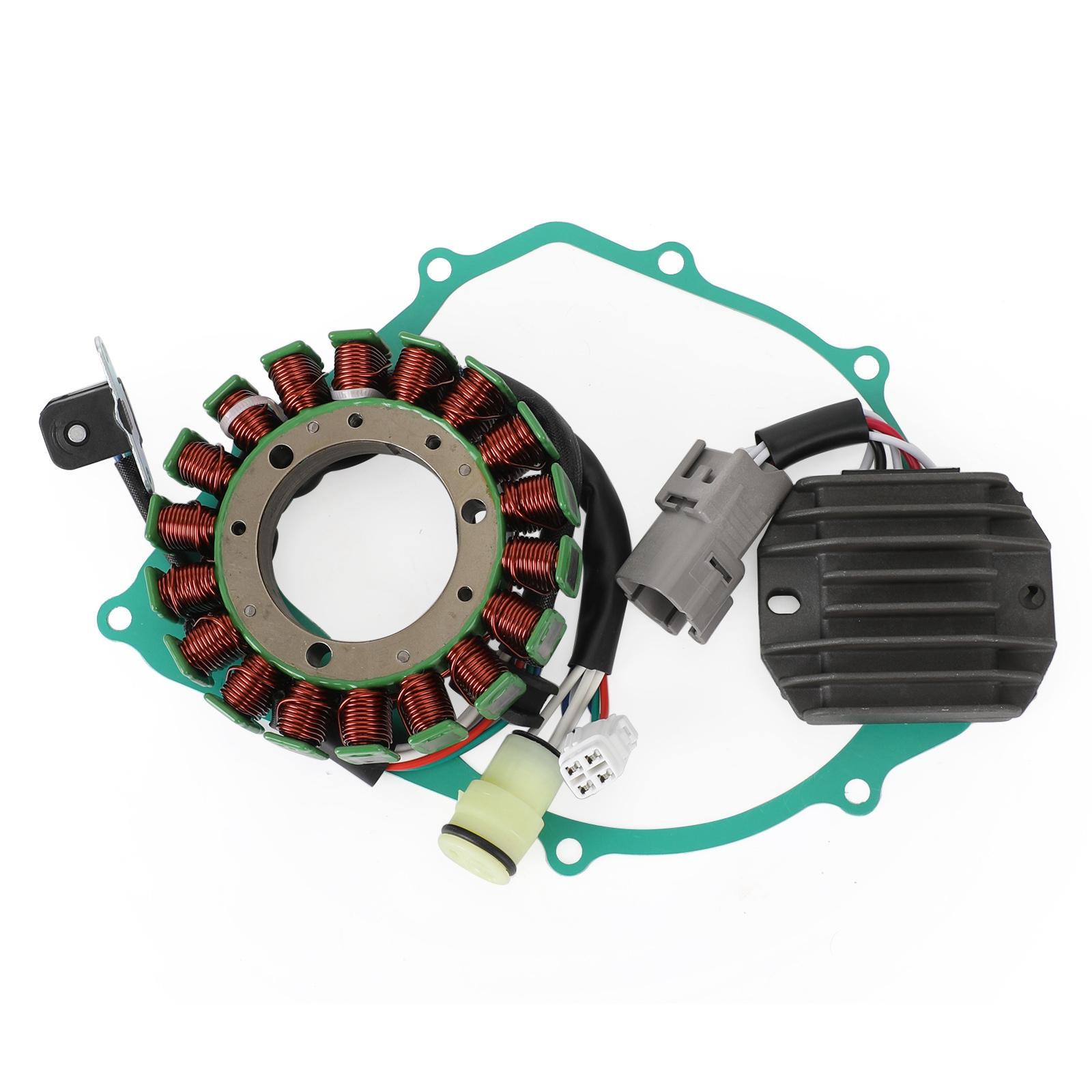 

Статор катушки магнето + регулятор напряжения + прокладка в сборе для Yamaha YFM 350 X Warrior 2002-2004