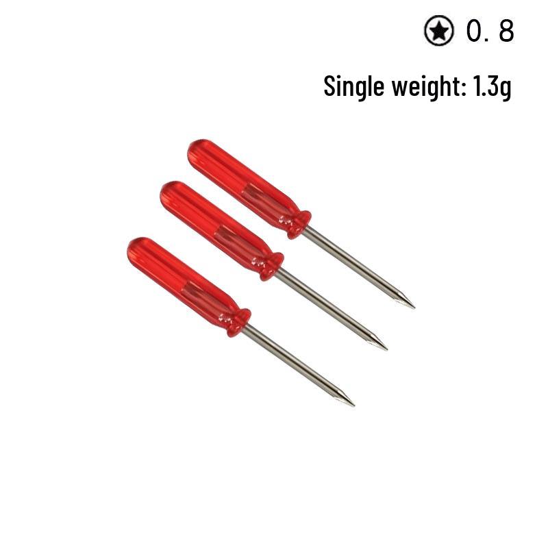 4-in-1 Mini Screwdriver Set: Phillips, Flathead, Triangle, Pentagonal (1.5/2.0mm)