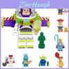 Conjunto Divertido e Educativo de Blocos de Construção Miniatura Toy Story Para Crianças