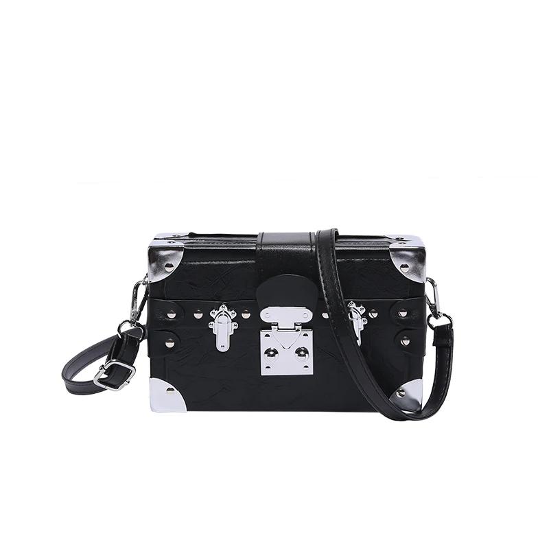 

Женская пряжка с фиксатором нити для заклепок для шитья PU сумка через плечо универсальные сумки через плечо модный дизайн монохромный