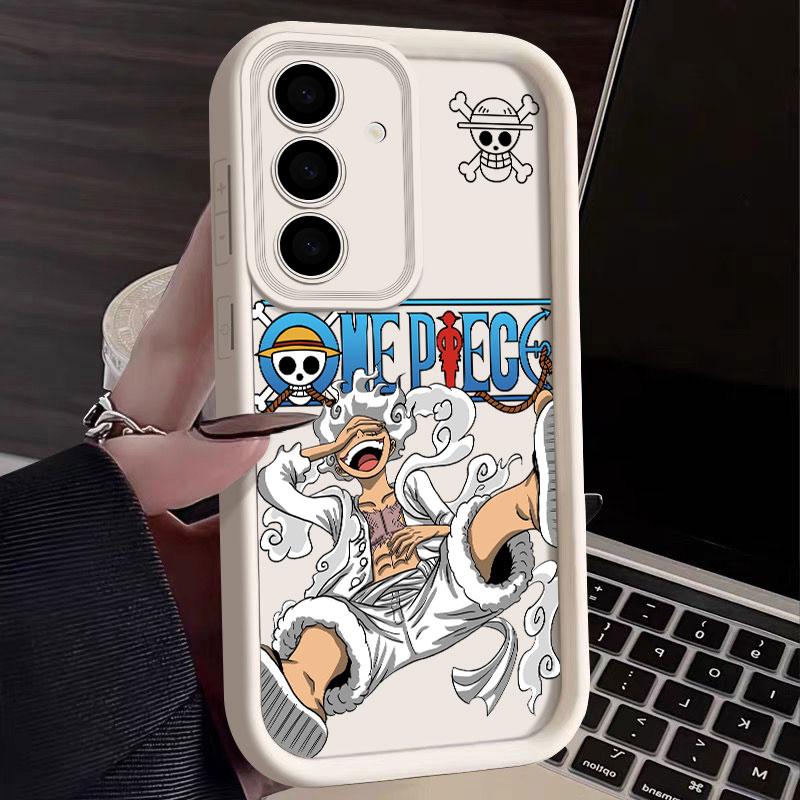 One Pieces Luffy Zoro Cartoon Phone Case For Samsung S26 S25 S24 S23 S21 S20 Ultra For Galaxy S25 S24 FE S26 Plus Silicone Cover