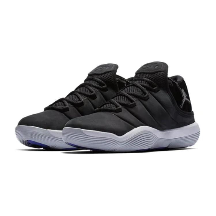 Jordan Super.Fly Abrasion Resistant Mid Top Children's Basketball Shoes Black 921208-002
