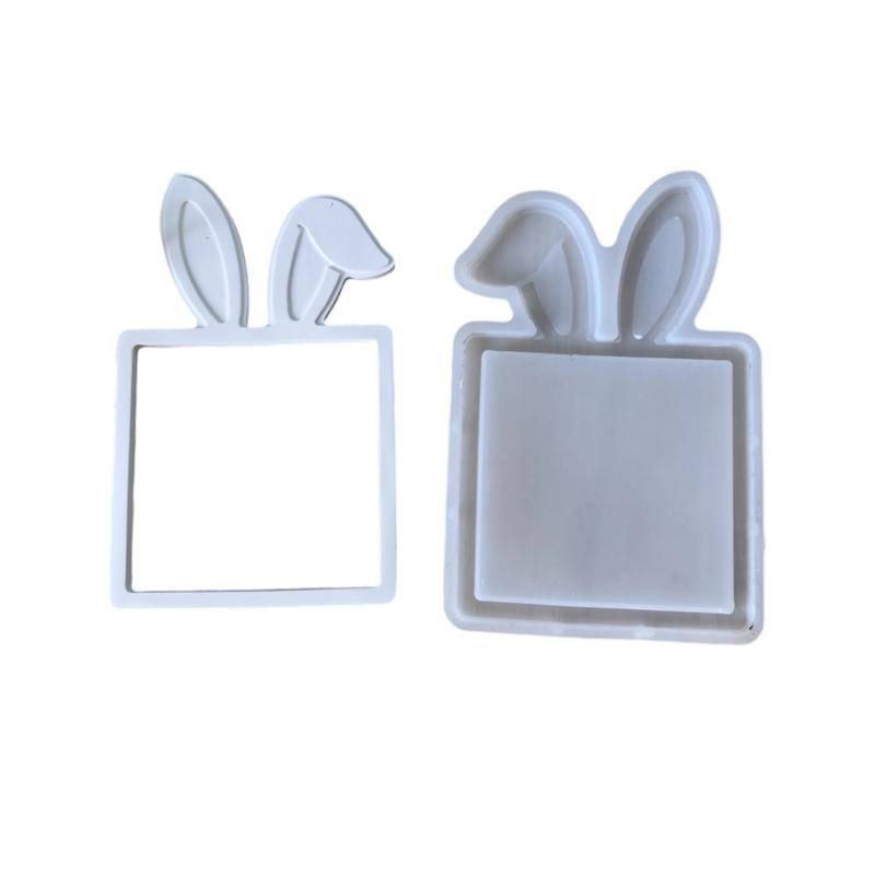 

Silicone Easters Rabbits Mould Detachable Designs Multipurpose Candle Soap Chocolate Craft Tool Home Decoration 1