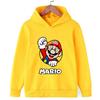 Children's Hoodie Princess Peach Mario Cute Kids Clothing Long Sleeve Hoodie Comfortable Winter Pullover