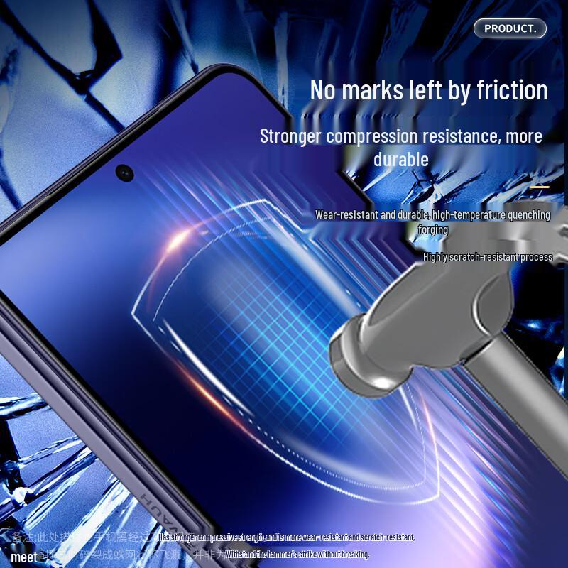 Smorss Ultra-Narrow Edge Tempered Glass Screen Protector for Huawei Pura X Max