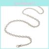 Modern Metal Waist Chain With Sparkling Water Drilling For Dresses And Skirts