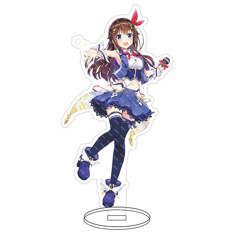 Hololive Vtuber Stand Figure Unique Acrylic Ornaments For Home Decor