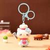 Chef Kitty Keychain Cartoon Bag Charms Backpack Purse Hanging Ornament Car Key Accessories Cute Gift for Girls Women