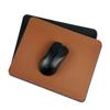 High-Quality White PU Leather Mouse Pad: Dirt-Resistant, Printable, and Round Design