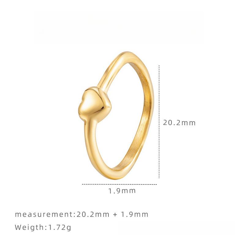 

Изысканное и простое геометрическое квадратное кольцо любви, гальванизированное высококачественное кольцо, женские украшения из титановой стали 9