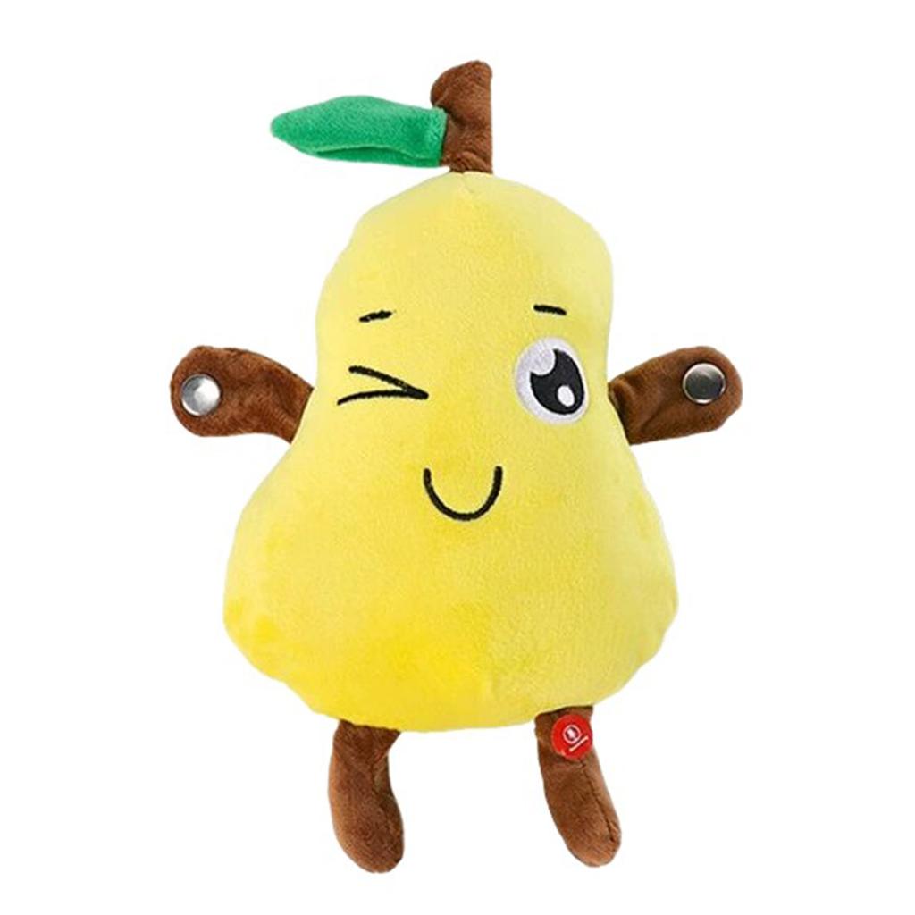 Creative Music Plush Toy Rhythm Parent-child Interactive Plush Doll Fruit Induction Toy Cultivate Music Perception Ability