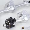 Aluminum Alloy Front And Rear Axle Set, Easy to Install Replacement with Ball Joint for 1/30 SCX30