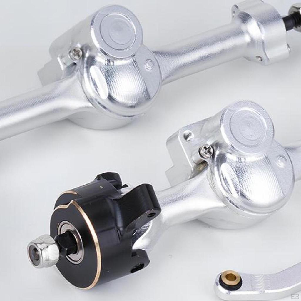 Aluminum Alloy Front And Rear Axle Set, Easy to Install Replacement with Ball Joint for 1/30 SCX30