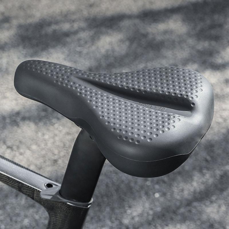 Hollows Out Bike Seats Cushions Shock Absorption Bicycles Silicones Cushions Seats for Long Distances Cycling