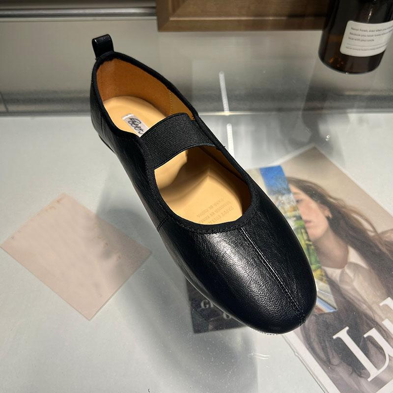 Fashion Fashion Elastic Band Women Flats Mary Janes Shoes Soft Female Shallow Footwear Round Toe Ladies Flats Slip On Shoes  lady