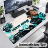 George Russell Personalized Large Mouse Pad Custom Name Text Extended Desk Mat Gaming Mousepad