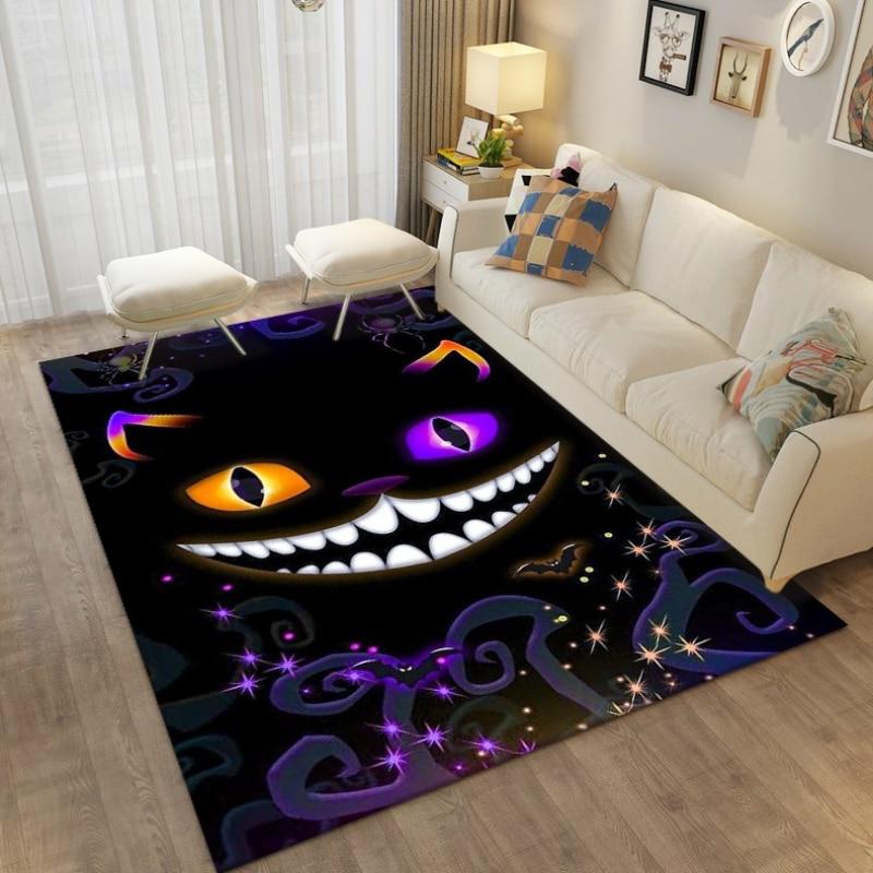 Cartoon Cute Cat Animals Carpets Rug for Living Room Bedroom Children's Room Decorative Floor Mat Kithen Bath Non-slip Area Rug