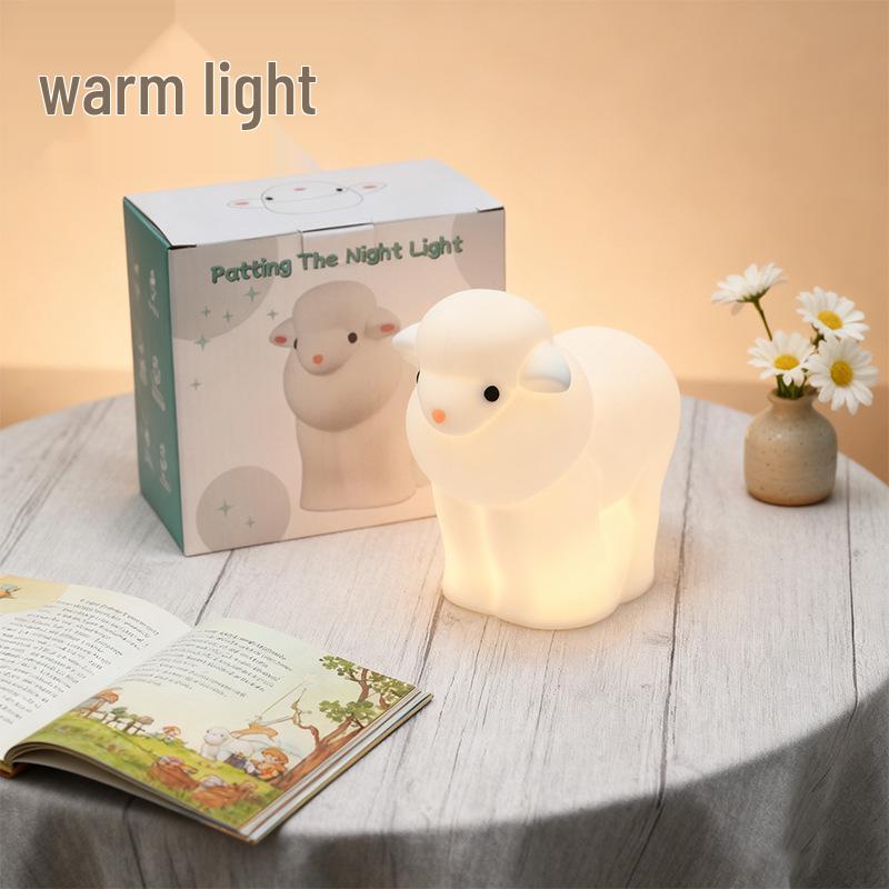 

Популярный силиконовый ночник в виде козленка - Детский прикроватный ночник для сна и декор 1W (In Stock/Data Cable + Color Box)