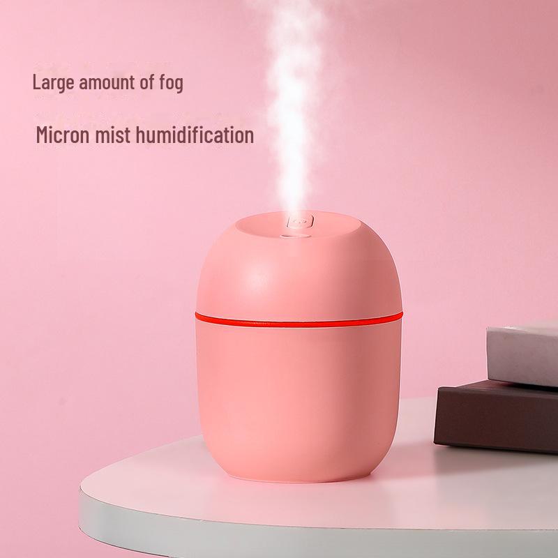 Mini Bedroom Air Humidifier Diffuser, Large Fog Spray