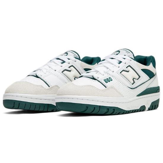 New Balance 550 White Vintage Teal Unisex Sneakers BB550STA