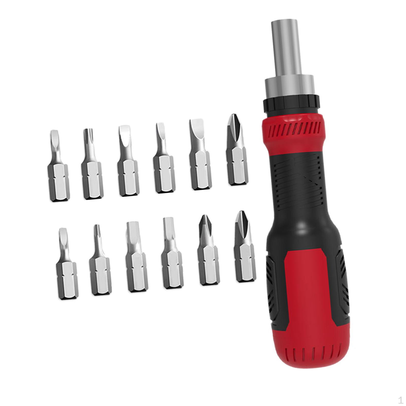 

Прецизионная отвертка с храповым механизмом 13 в 1 Набор DIY Multi Bits Портативные инструменты для домашнего ремонта