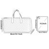 Durable Oxford Fabric Lightweight Foldable Unisex Crossbody Sling Large Capacity Travel Bag with Dry/Wet Separate Compartment