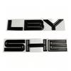 Suitable for SHELBY English nose cover car logo GT modification personalized 3D three-dimensional car sticker