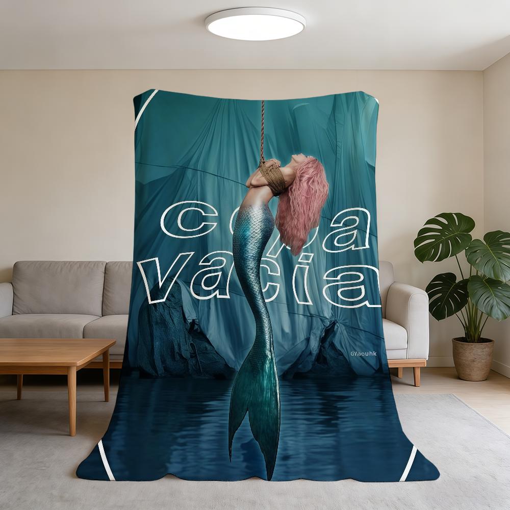 Singer S-Shakira Blanket Super Warm Comfortable Plush Throw Blanket Child Home Sofa Bedroom Gift