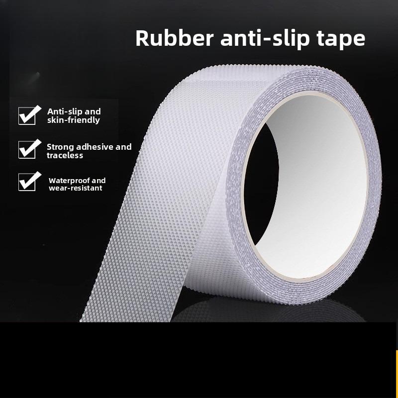 1 Roll 2.5cm x 5M Transparent Anti-Slip Safety Tape – Heavy-Duty PVC Waterproof Grip Tape for Stairs, Showers, Balconies