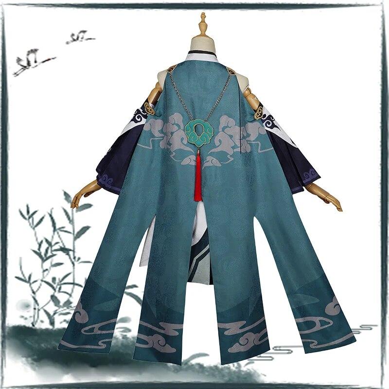 Fu Hua Cosplay Game Honkai Impact 3rd Cosplay Costume Fu Hua Wig Suit Estilo Chinês para Mulheres Vestido Halloween Carnaval Costume