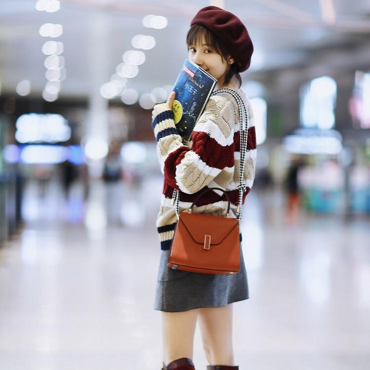 Autumn And Winter Women'S Solid Color Light Board Wool Woolen Beret Retro Simple Fashion Painter Hat Bud Hat