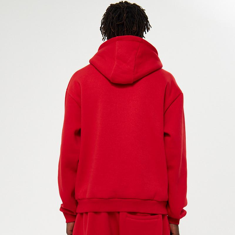 Volná mikina s kapucí s hip-hopovým street vzorem Y2K pro muže a ženy