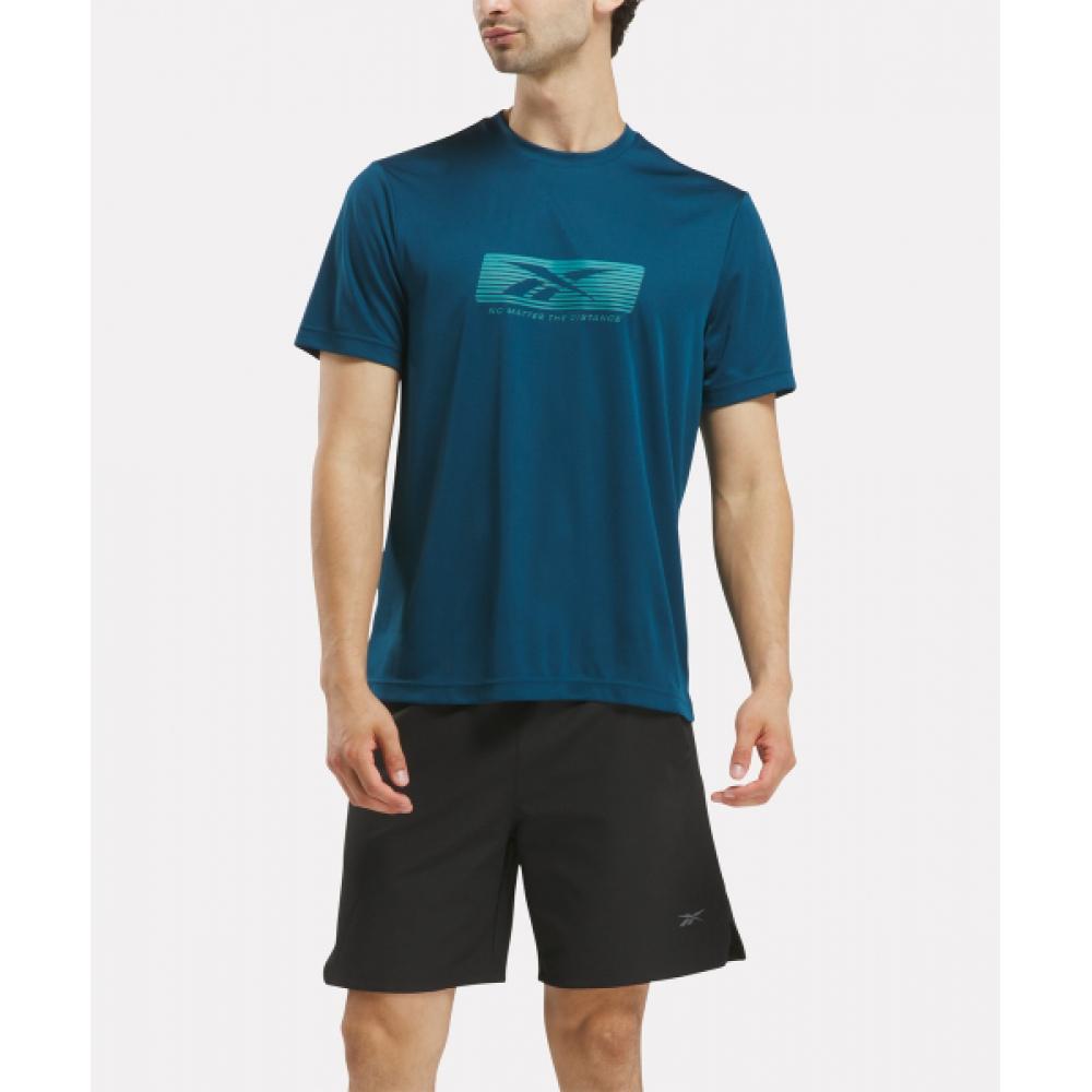 

Reebok No MaTTer The DisT T shirT Blue 100206056 M