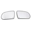Left & Right Side Mirror Glass Rear View Rearview Exterior  Angle for 2017- Jeep Compass MP Accesorios